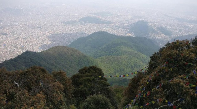 Arrival in Kathmandu 1,355m